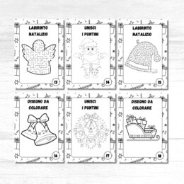 Calendario dell’avvento da stampare gratis