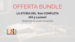 KIT COMPLETO STORIA: Il Seicento - Da Elisabetta I al Re Sole (5 PPTX - 92 slide)