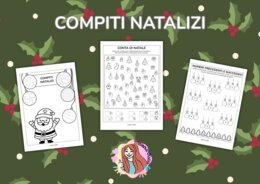 Kit completo matematica e geometria in classe prima  quaderno + 230 schede