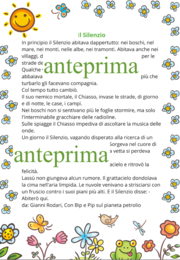 Il silenzio; dalla lettura all'attività