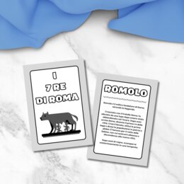 I 7 re di Roma - Libretto da stampare