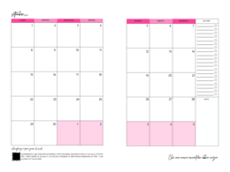La BellAgenda 2025/2026 - Teacher Planner (Fucsia)