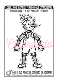 Pinocchio da Montare: Laboratorio di Creatività e Motricità