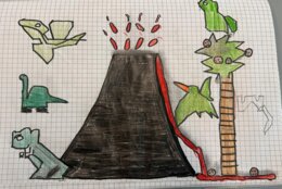 CORNICETTE DINOSAURI di Vita da Mammestra