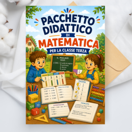 Matematica classe terza – Pacchetto didattico completo