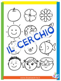 Disegno con le forme: il cerchio