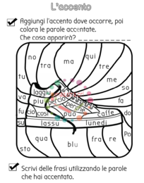 Colora l'accento - La scarpa