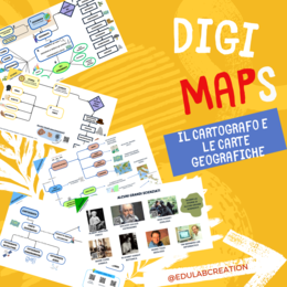 Il CARTOGRAFO e le CARTE GEOGRAFICHE - Digi Maps mappe concettuali per lo sudio