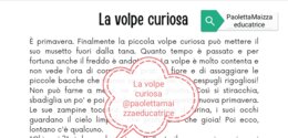 Schede didattiche La volpe curiosa