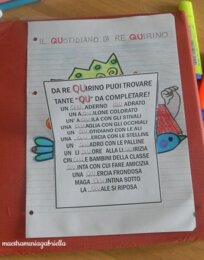 lettera Q di Quotidiano di re Quirino