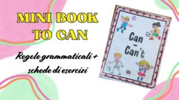 MINI BOOK VERBO TO CAN - excercise book -