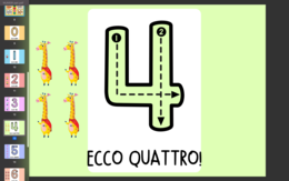 I numeri - da 0 a 9 - classe prima