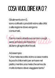 IL KM 0 E LA FRUTTA DI STAGIONE