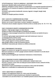 Festa di carnevale/ Musica dalla prima alla quinta