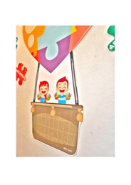 Set Decorativo “2 Aprile – Giornata Mondiale dell’Autismo” – Pannello, Corone, Biglietti e Poesia