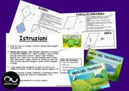 AREA DEI POLIGONI. Scoperta delle formule dell'area delle figure. Insegnamento attraverso la scoperta.