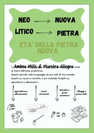 La Rivoluzione Neolitica e l'Età dei Metalli