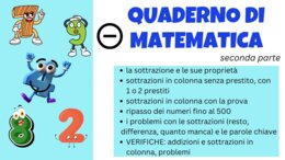 Quaderno MATEMATICA classe TERZA (seconda parte)