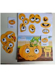 🎃 Gioco didattico “Emozioni della Zucca” – Attività autunnale stampabile a colori