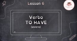 VERBO TO HAVE - forma affermativa