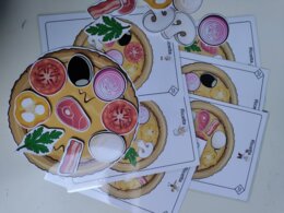 🍕Gioco Didattico “Pizza” – Attenzione, memoria e motricità fine
