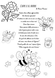 FILASTROCCA "L'APE E IL FIORE"