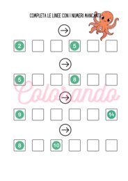 Schede di matematica – Maggiore, minore, uguale 🐙