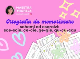 ORTOGRAFIA DA MEMORIZZARE