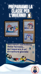❄️ Prepariamo la classe per l'inverno! 🐧✨