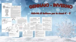 ❄️ ATTIVITÀ GENNAIO - INVERNO per CLASSI 4ª-5ª PRIMARIA ❄️