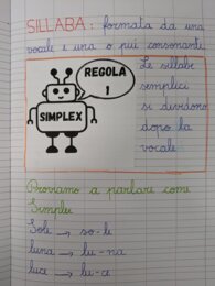 Il robot della divisione sillabica