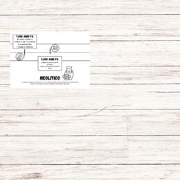 Linea del tempo della preistoria PDF da stampare