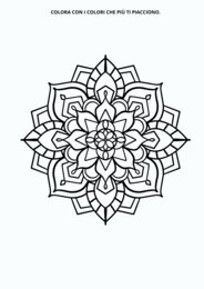 Coloriamo i Mandala