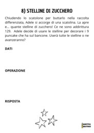PROBLEMI CON LE DIVISIONI E LE MOLTIPLICAZIONI. SERIE: MISTERI IN PASTICCERIA!