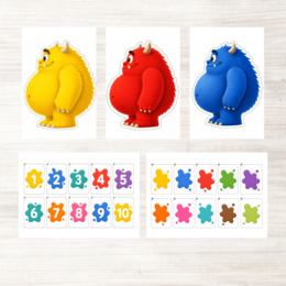 Gioco per imparare numeri e colori