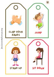 Simon says - giochi inglese