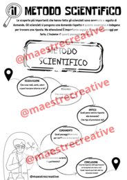 La scienza e il metodo scientifico