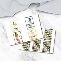 Flashcards sulle Divinità dell'Antico Egitto