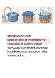 Il Magico Viaggio dell'Acqua e i suoi Stati Kit Didattico