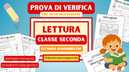 VERIFICA - LETTURA - CLASSE SECONDA - SECONDO QUADRIMESTRE