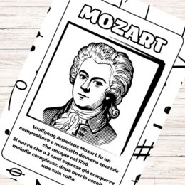 Schede di musica per la scuola primaria - musicisti famosi