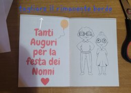 Biglietto di auguri festa dei nonni