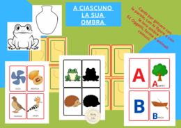 A ciascuno la sua ombra: ALFABETO ILLUSTRATO E CARDS CON LE OMBRE