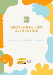 Metodologie inclusive e dove trovarle – TPR
