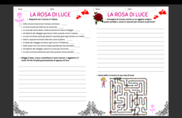 Rosa di luce_comprensione del testo SAN VALENTINO per terza e quarta