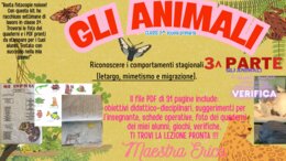Gli Animali in Inverno: Letargo, Migrazione, Mimetismo e Infoltimento (Classe 2ª) – Kit Pronto all'Uso!