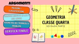 Quaderno GEOMETRIA classe QUARTA (seconda parte)