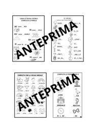 Quaderno di Italiano Classe 1ª - Parte 1: Le Vocali con schede da compilare - 2 in 1 -