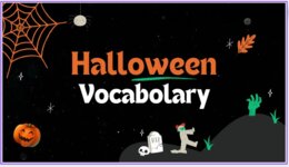 🎃👻🎃HALLOWEEN VOCABULARY in inglese.🎃👻🎃