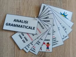 Mazzetta dell' analisi grammaticale - scuola primaria